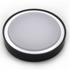 Φωτιστικό Πλαφονιέρα Φ26 LED 15W 230V 1200Lm 4000K Λευκό Φως Polycarbonate Γραφίτη IP65 21-01511